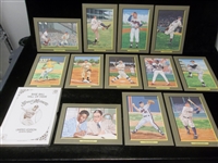 1993 Perez-Steele BB HOF Great Moments- 1 Complete Series 7 Set of 12 Cards- (#73-84)