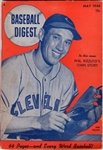May 1946 Baseball Digest- Bob Feller Cover