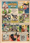 August 1953 Tom and Jerry #99 Comic Book with Stan Musial Wheaties Back Cover Ad