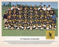 1962 Tang NFL Team Photos- Pittsburgh Steelers