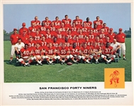 1962 Tang NFL Team Photos- San Francisco 49ers