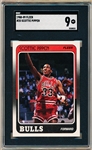1988-89 Fleer Basketball- #20 Scottie Pippen RC, Bulls- SGC Graded MT 9