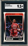 1988-89 Fleer Basketball- #20 Scottie Pippen RC, Bulls- SGC Graded MT+ 9.5