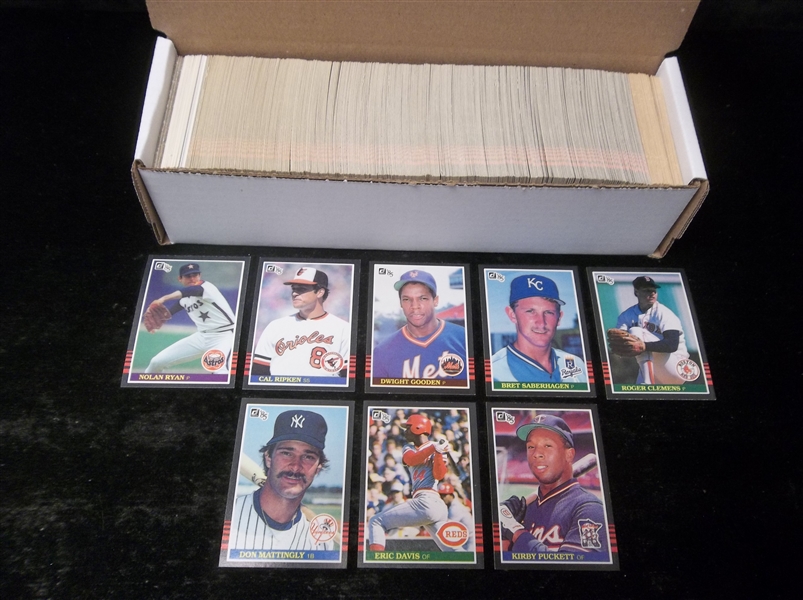 1985 Donruss Baseball Complete Set of 660 Cards