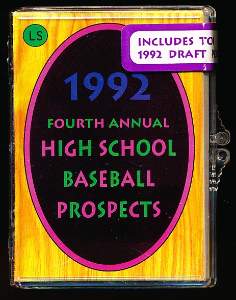 1992 Little Sun “4th Annual High School Baseball Prospects” Factory Sealed Set of 30 with Derek Jeter! Set #2804/3,000