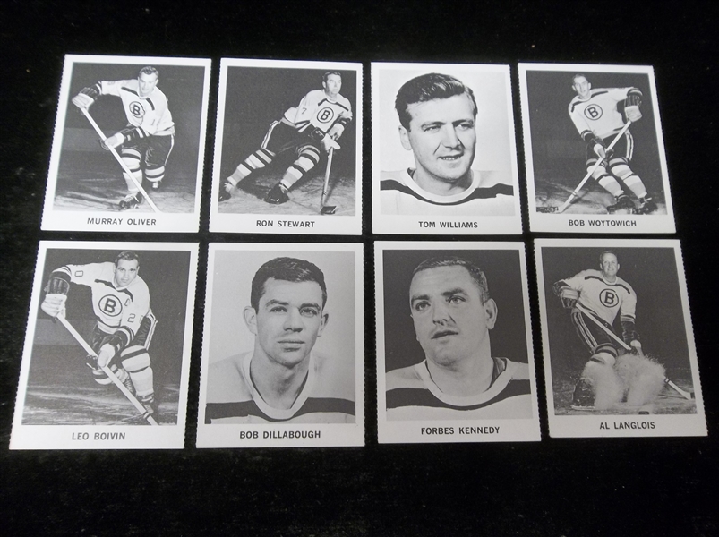 1965-66 Coca Cola Hockey- Boston Bruins- 8 Diff