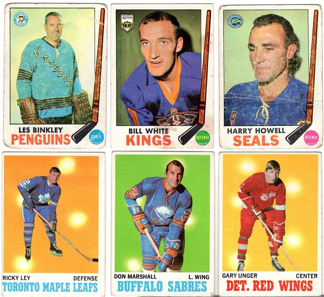 1969/70 &’70-71 Topps Hockey- 13 Diff