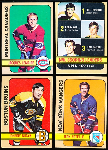 1972-73 Topps Hockey- 65 Asst