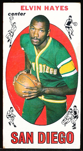 1969-70 Topps Bask- #75 Elvin Hayes RC