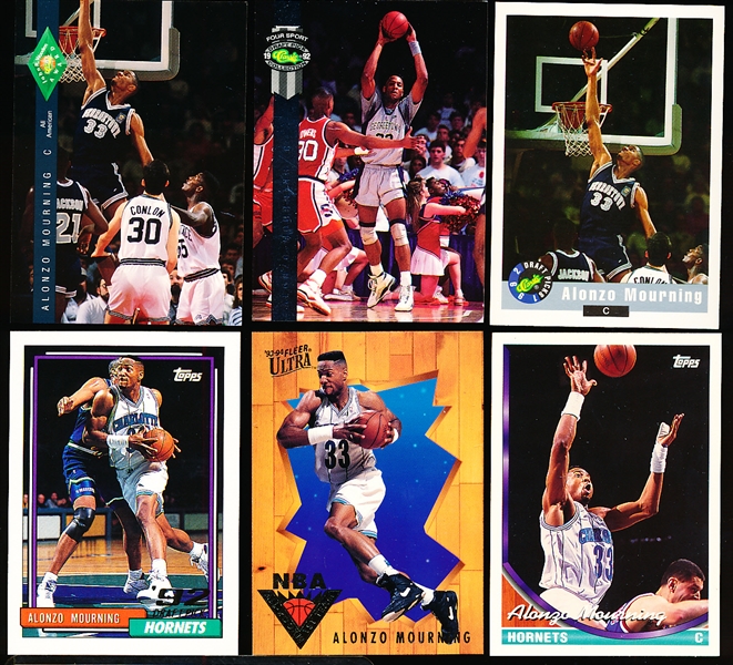 Alonzo Mourning Lot- 105 Cards