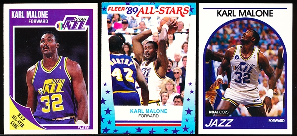 1989-90 Karl Malone Bskbl.- 16 Asst. Cards