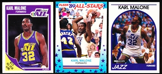 1989-90 Karl Malone Bskbl.- 16 Asst. Cards