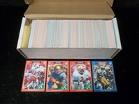 1989 Pro Set Ftbl.- 1 Complete Set of 561 Cards + “Announcers” Set of 30 Cards + “Super Bowl” Set of 23 Cards
