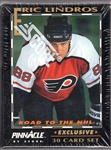 1992-93 Pinnacle “Eric Lindros: Road to the NHL- 4 Complete Factory Sealed Sets of 30 Cards