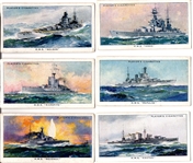 1939 John Player & Sons “Modern Naval Craft” Non-Sports- 1 Complete Set of 50 Cards