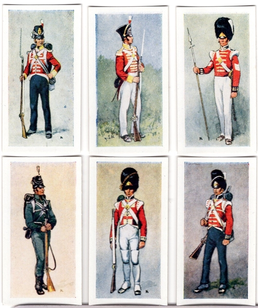 1957 Mills Fingertips “British Uniforms of the 19th Century” Non-Sports- 1 Complete Set of 25 Cards