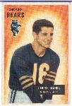 1955 Bow Fb- #62 George Blanda, Bears