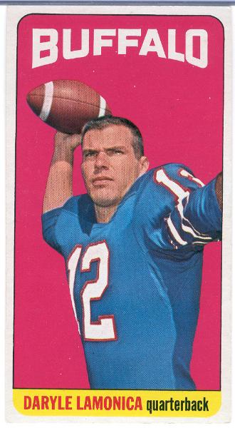 1965 Topps Fb- #36 Daryle Lamonica