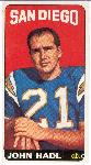 1965 Topps Fb- #161 John Hadl- SP! 