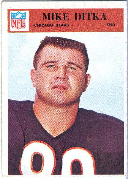 1966 Philly Fb- #32 Mike Ditka, Bears
