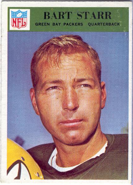 1966 Philly Fb- #88 Bart Starr, Packers