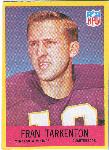 1967 Philly Fb- #106 Fran Tarkenton, Vikings
