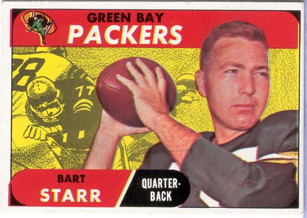 1968 Topps Fb- #1 Bart Starr