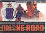 2001/02 Ultra Bskt.- On the Road Game Worn- Vince Carter, Raptors