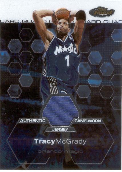 2002/03 Finest Bskt.- #146 Tracy McGrady Jsy.- Magic- #241/999