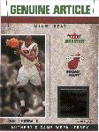 2004/05 Fleer Genuine Bskt.- Genuine Article Game Used- #GA/SO Shaquille O`Neal, Heat