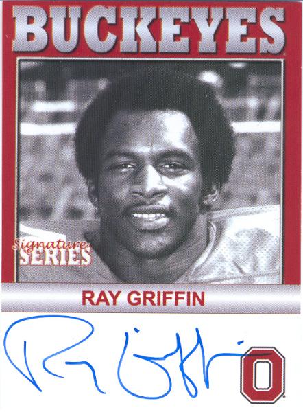 2005 TK Legacy Ohio State Buckeyes "Autographed"- #B50 Ray Griffin