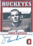 2005 TK Legacy Ohio State Buckeyes Autographed- #B52 James Davidson