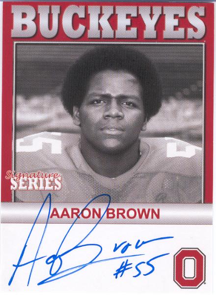 2005 TK Legacy Ohio State Buckeyes "Autographed"- #B55 Aaron Brown