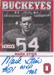 2005 TK Legacy Ohio State Buckeyes Autographed- #B73 Mark Stier