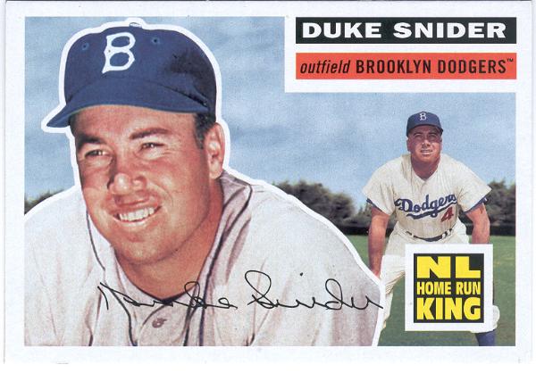 2006 Topps Bb Nat`l. Convention VIP Bb- Duke Snider(Brooklyn Dodgers)