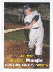 2007 Topps Heritage Nat`l. Convention VIP Bb- #410 Mickey Mantle, Yankees