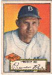 1952 Topps Bb- #66 Preacher Roe, Dodgers