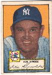 1952 Topps Bb- #67 Allie Reynolds, Yankees