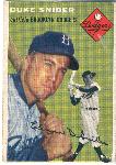 1954 Topps Bb- #32 Duke Snider, Dodgers