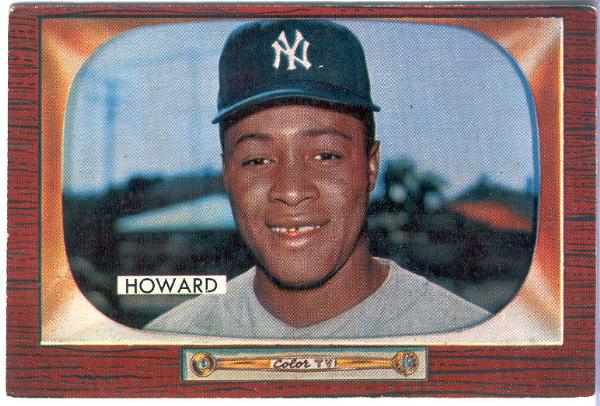 1955 Bowman Bb- #68 Elston Howard, Yankees- RC