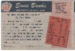 1955 Bowman Bb- #242 Ernie Banks, Cubs