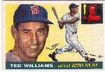 1955 Topps Bb- #2 Ted Williams, Red Sox