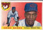 1955 Topps Bb- #28 Ernie Banks, Cubs