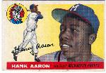 1955 Topps Bb- #47 Hank Aaron, Braves
