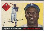 1955 Topps Bb- #50 Jackie Robinson, Dodgers