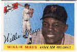 1955 Topps Bb- #194 Willie Mays, Giants
