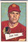 1952 Bowman Large Fb- #43 Dick Todd, Wash