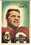1955 Bowman Fb- #7 Frank Gifford, Giants