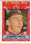 1959 Topps Bb- #571 Warren Spahn- All Star