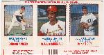 1975 Hostess Baseball 3-Card Uncut Box Panel- #58 Nolan Ryan/ 59/ 60
